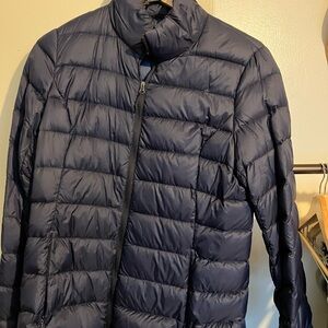 Eddie Bauer Women's Navy Puffer Jacket size Small